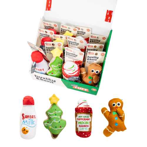 Picture of XMAS HOLIDAY CANINE TINY TUFF PDQ Counter Display - 12/box 