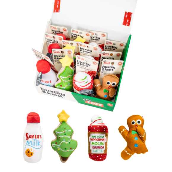 Picture of XMAS HOLIDAY CANINE TINY TUFF PDQ Counter Display - 12/box 