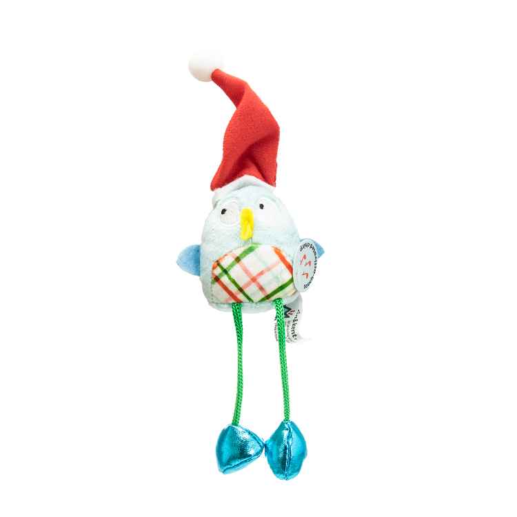 Picture of XMAS FELINE Holiday Cheerful Bird Chirpy 