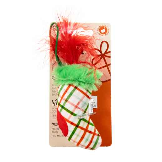 Picture of XMAS HOLIDAY FELINE Christmas Stocking Flingers 