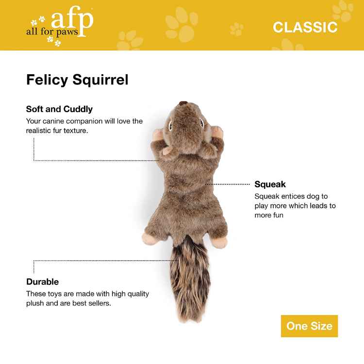 Picture of TOY CANINE AFP WOODLAND CLASSIC - Felicy Squirrel