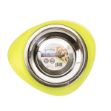 Picture of BOWL PAWISE STAINLESS STEEL W/ PLASTIC STAND Yellow - 750mL