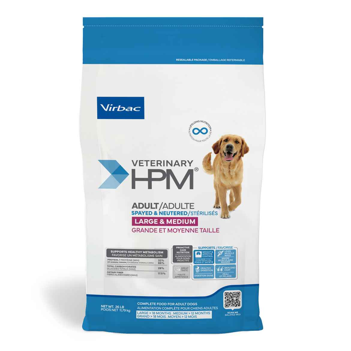 Picture of CANINE VETERINARY HPM SPAY & NEUTER ADULT LARGE & MEDIUM - 11.79kg