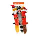 Picture of XMAS HOLIDAY TOY CANINE ZIPPYPAW Skinny Peltz - 3/pk 