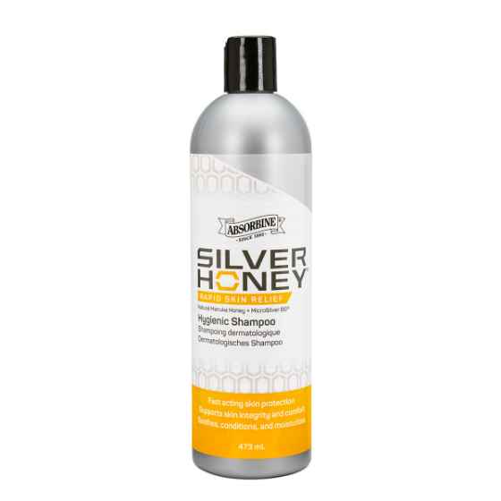 Picture of SHAMPOO ABSORBINE SILVER HONEY HYGIENIC RAPID RELEIF - 473ml