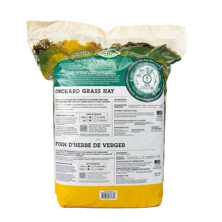 Picture of OXBOW ORCHARD GRASS HAY - 40oz / 1.13kg