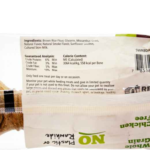 Picture of TREAT CANINE REDBARN DUR-A-BULLS HICKORY BBQ BONE - Large