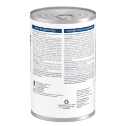 Picture of Hills Prescription Diet Z/D Food Sensitivities Skin/Food Sensitivities Wet Dog Food- 12x370g Cans