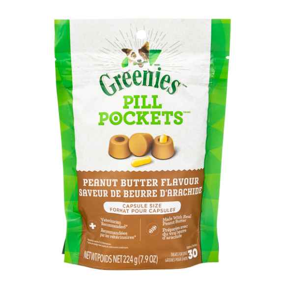 Picture of PILL POCKETS Dog Capsules Peanut Butter Flavor - 7.9oz / 224g