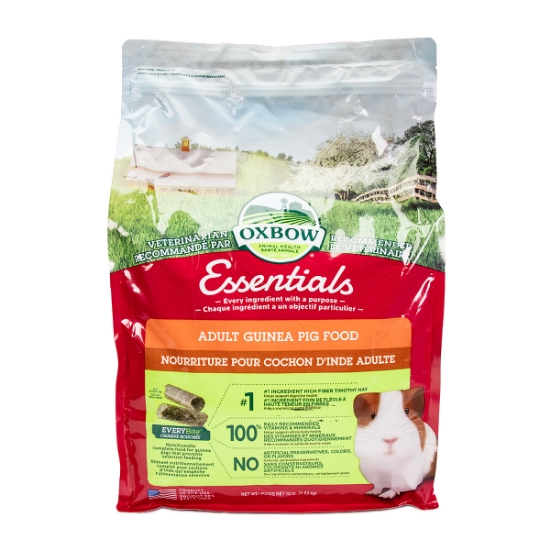 Picture of OXBOW ESSENTIALS ADULT GUINEA PIG FOOD - 4.53kg/10lbs