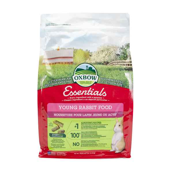 Picture of OXBOW ESSENTIALS YOUNG RABBIT FOOD - 2.25kg/5lb