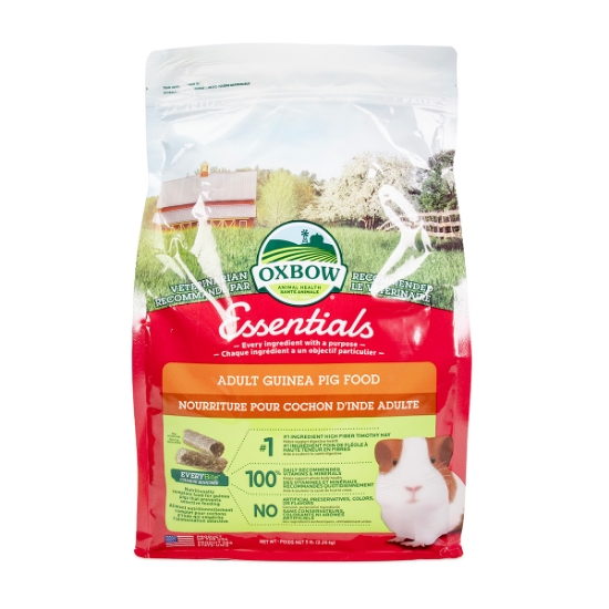 Picture of OXBOW ESSENTIALS ADULT GUINEA PIG FOOD- 2.25kg/5lb