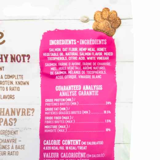 Picture of TREAT CANINE ZOE HEMP TREATS Salmon and Hemp - 5.3oz/150g