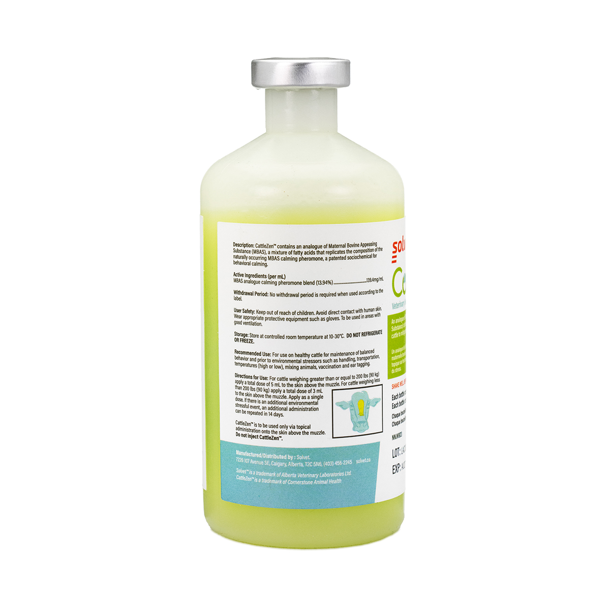 CATTLEZEN - 250ml | 100% Canadian | Affordable Pet, Horse & Farm Animal ...