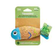 Picture of TOY CAT SILVER PAW ECO CORK and PLUSH FISH