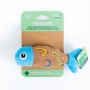 Picture of TOY CAT SILVER PAW ECO CORK and PLUSH FISH