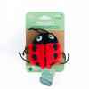 Picture of TOY CAT SILVER PAW ECO PLUSH LADYBUG with CATNIP