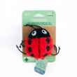 Picture of TOY CAT SILVER PAW ECO PLUSH LADYBUG with CATNIP