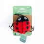 Picture of TOY CAT SILVER PAW ECO PLUSH LADYBUG with CATNIP
