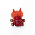 Picture of TOY CAT SILVER PAW ECO RATTAN BALL & BELLS - Fox