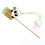 Picture of TOY CAT SILVER PAW ECO WHITE PANDA TEASER WAND