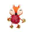 Picture of TOY CAT SILVER PAW ECO RATTAN BALL & BELLS - Fox