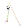 Picture of TOY CAT SILVER PAW ECO WHITE PANDA TEASER WAND