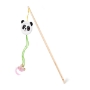 Picture of TOY CAT SILVER PAW ECO WHITE PANDA TEASER WAND
