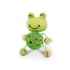Picture of TOY CAT SILVER PAW ECO RATTAN BALL & BELLS - Frog