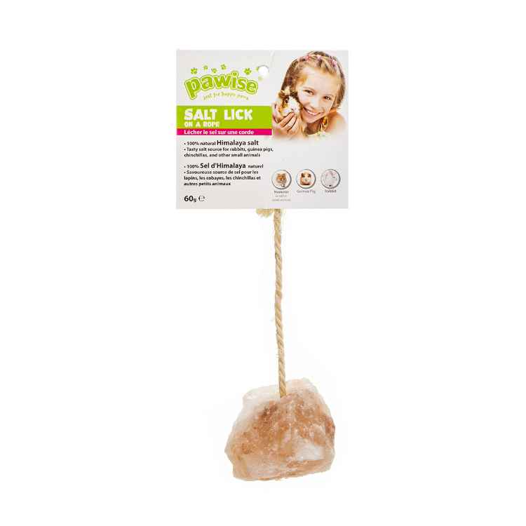 Picture of PAWISE HIMALAYAN SALT LICK ON ROPE - 60g