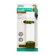 Picture of PAWISE BIRD FOUNTAIN AND FEEDER - 130mL