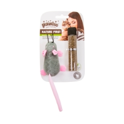 Picture of TOY CAT PAWISE Refillable Mouse with Catnip