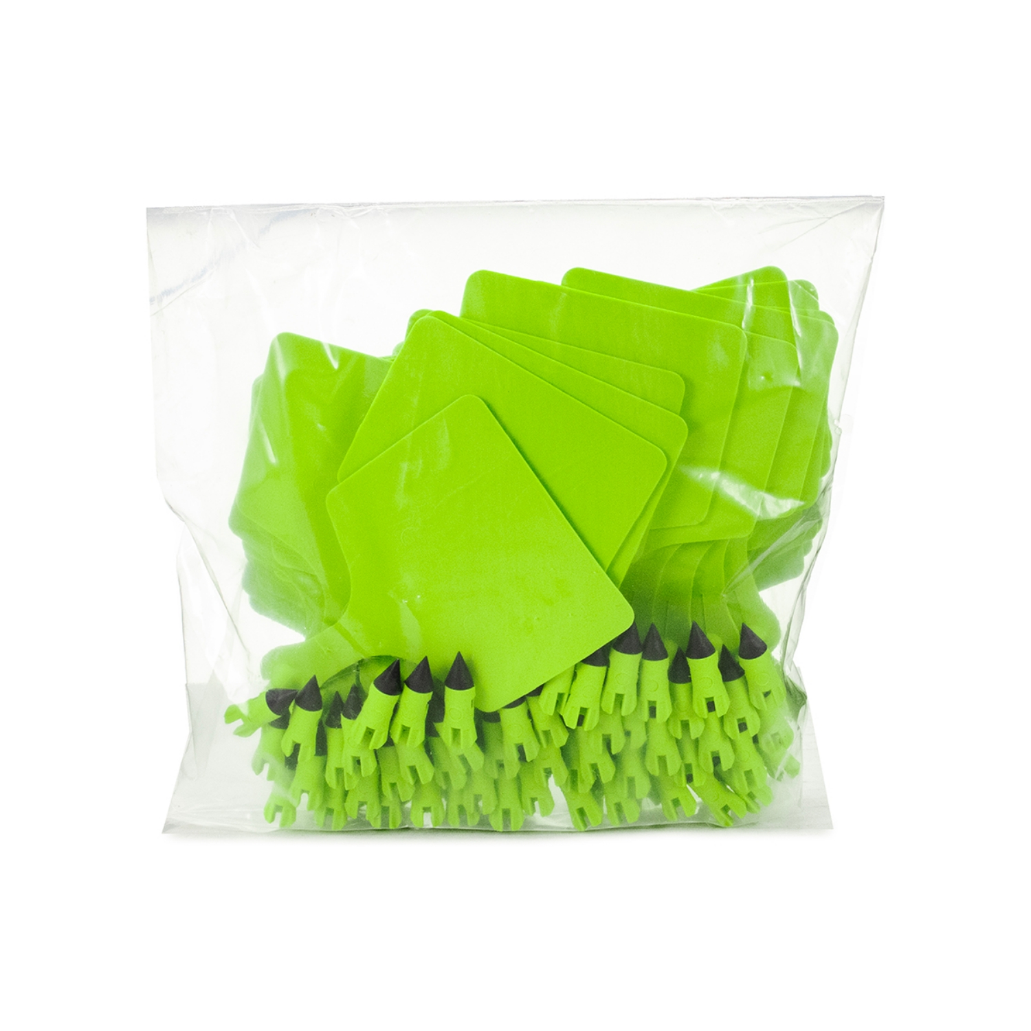 Picture of ALLFLEX A-TAG FEEDLOT V2 one piece NEON GREEN BLANK - 50/bag