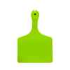 Picture of ALLFLEX A-TAG FEEDLOT V2 one piece NEON GREEN BLANK - 50/bag