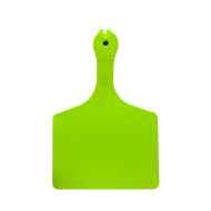 Picture of ALLFLEX A-TAG FEEDLOT V2 one piece NEON GREEN BLANK - 50/bag
