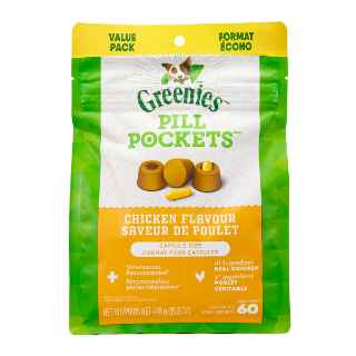 Picture of PILL POCKETS Dog Capsules Chicken Flavor - 15.8oz/448g