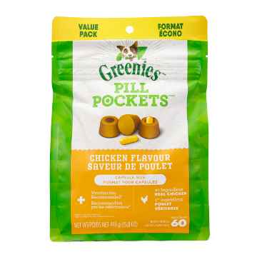 Picture of PILL POCKETS Dog Capsules Chicken Flavor - 15.8oz/448g