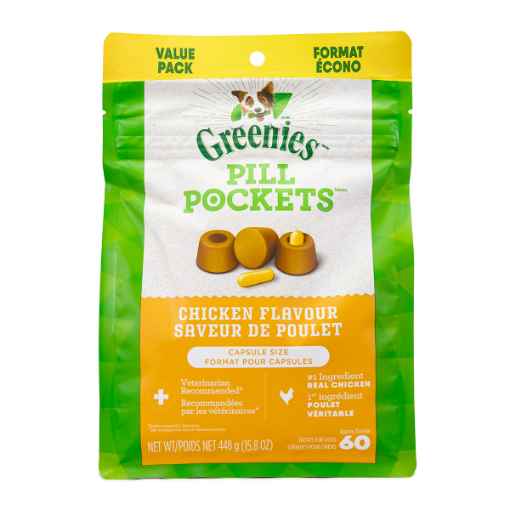Picture of PILL POCKETS Dog Capsules Chicken Flavor - 15.8oz/448g