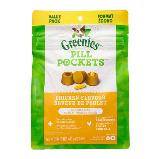 Picture of PILL POCKETS Dog Capsules Chicken Flavor - 15.8oz/448g