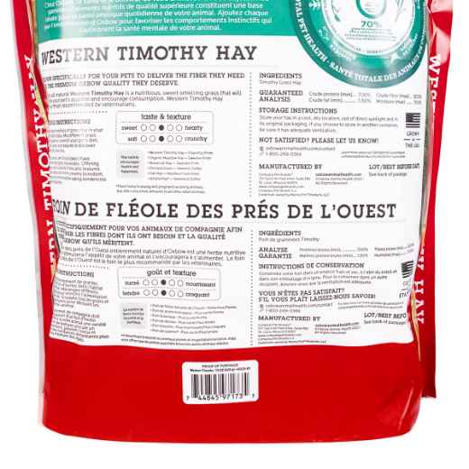 Picture of OXBOW WESTERN TIMOTHY HAY - 425g/15oz
