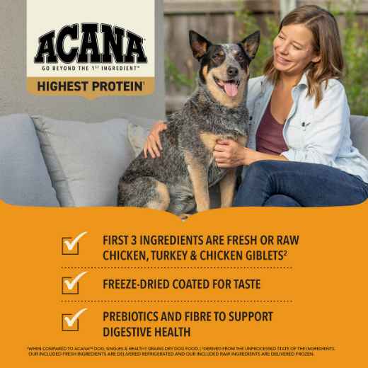 Picture of CANINE ACANA Highest Protein Wild Prairie Recipe - 2kg/4.4lb