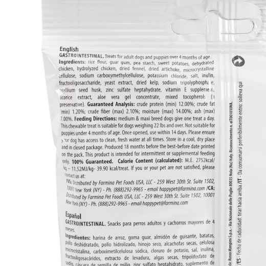 Picture of TREAT CANINE VETLIFE Gastrointestinal + Dental Med/Maxi - 100g