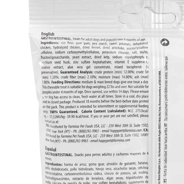 Picture of TREAT CANINE VETLIFE Gastrointestinal + Dental Med/Maxi - 100g