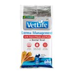 Picture of TREAT CANINE VETLIFE Derma Management + Dental Sweet Potato & Pork Mini - 60g