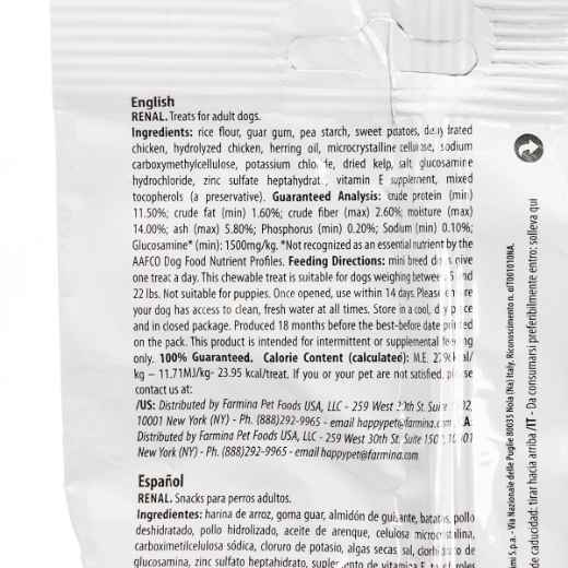 Picture of TREAT CANINE VETLIFE Renal + Dental Mini - 60g