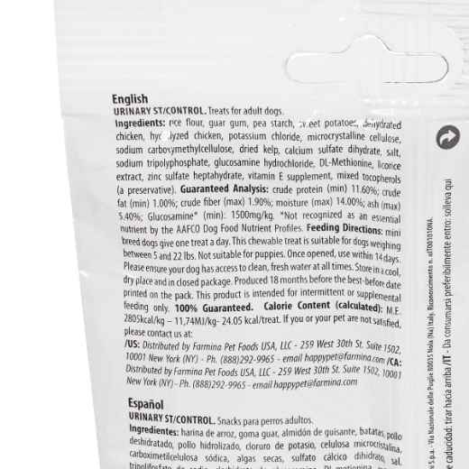 Picture of TREAT CANINE VETLIFE Urinary ST Control + Dental Mini - 60g