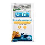 Picture of TREAT CANINE VETLIFE Derma Management + Dental Sweet Potato & Fish Mini - 60g