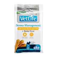 Picture of TREAT CANINE VETLIFE Derma Management + Dental Sweet Potato & Fish Mini - 60g