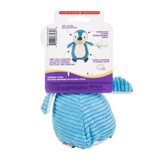 Picture of TOY DOG CORDUROY CUTIES - Penguin