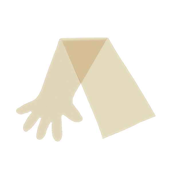 Picture of GLOVES OB SLEEVE TUFF 36in L x 1.1mil BUFF (J1753) - 100/bag